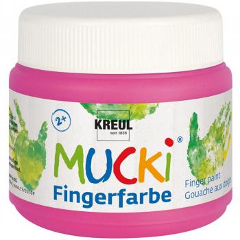 MUCKI Fingerfarbe Neon Quietsch-Pink 150 ml