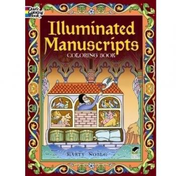 Illuminated Manuscripts Coloring Book Marty Noble Dover Coloring Book 2013