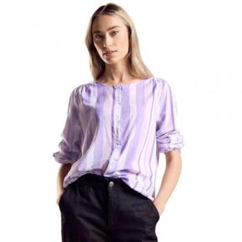 Chemisier Rayé Violet Street One Femme