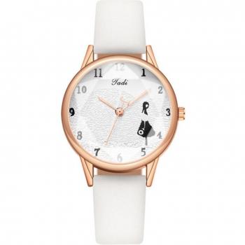 2022 Women's Small Dial Leather Band Watch