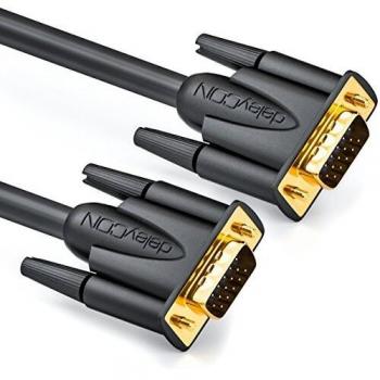 DeleyCON 2m VGA Kabel D-Sub 15pol