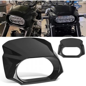 Masque de carénage avant noir pour Harley Sportster S 1250 RH1250 (2021-2022)