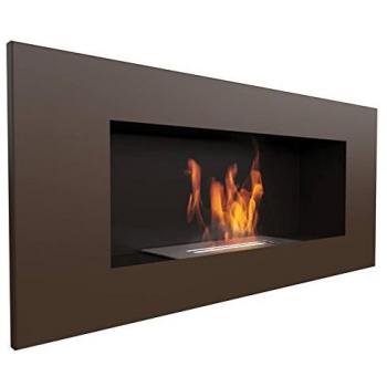 Invapo 120 cm Insert: Chimenea Empotrada con Quemador de Vapor, Agua y LED Dinámico