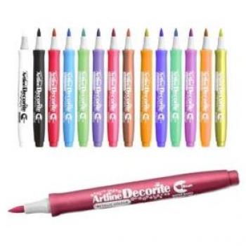 ARTLINE Decorite Brush metallic pink pen