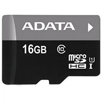 A-DATA 16GB MicroSDHC UHS-I Class10 + SD adapter
