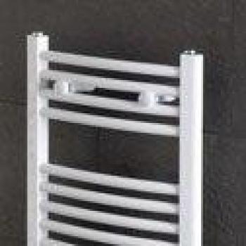 Eastbrook White Curved Radiator Towel Rail, 1800 x 750 mm