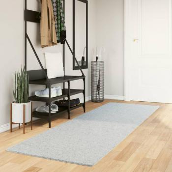 Short Pile Soft Washable Blue Rug Huarte 80x250 cm