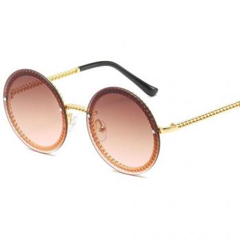 Lunettes à cadre rond avec protection polarisante