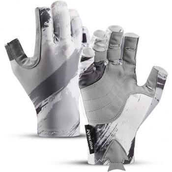 Gants de pêcheur Kyncilor pour homme – Doigtier respirant, protection des mains, vêtements sportifs en plein air pour la carpe