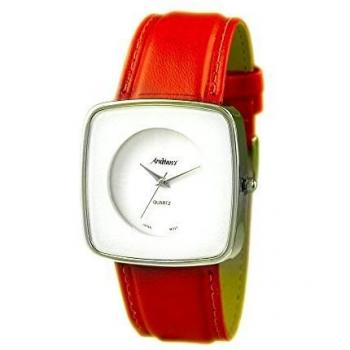DBP2045O Unisex Leather Quartz Watch – 38mm, Black
