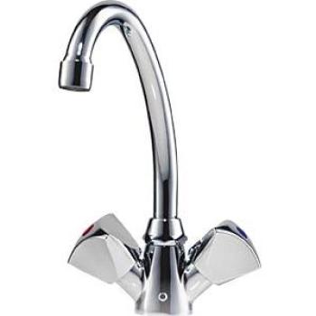 CLAGE 1100‑04200 Oversink Faucet with Twin Handles