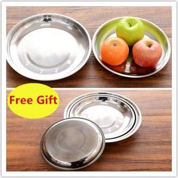 4-Piece Barbecue Plate Set
