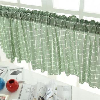 Rod Pocket Blackout Valance Curtains