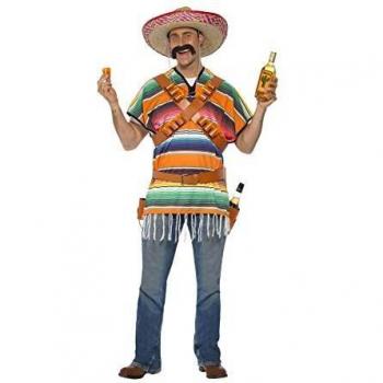 Costume da ragazzo messicano con porta botti e cintura