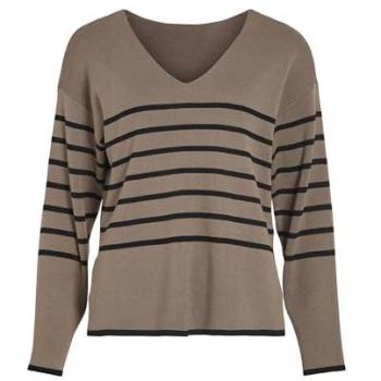 Jersey de mujer con diseño de rayas