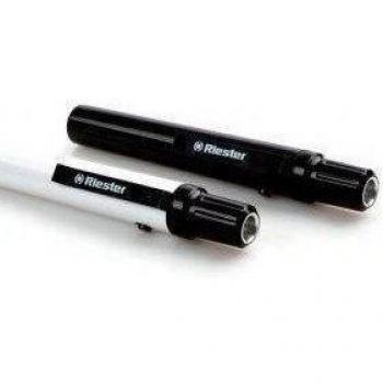 Linterna diagnóstica e-xam XL 2.5V xenón con soporte depresor lingual negra
