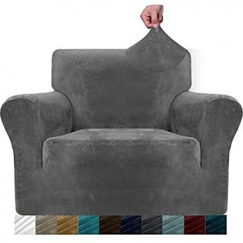 MAXIJIN 1 Seater Velvet Chair Slipcover