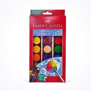 Faber-Castell Watercolour Paint Set (21 Colours)