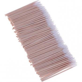 300PCS Small Pointed Tip Cotton Swabs with Wooden Handle for Makeup and Tattoo