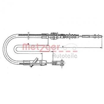 Cavo frizione Metzger 18.600