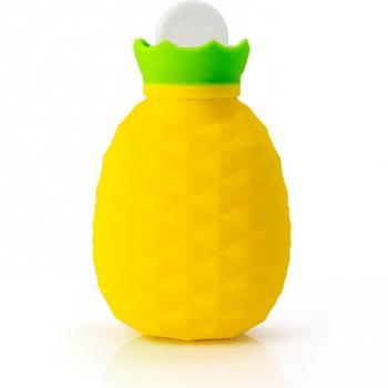 Dual-Use Pineapple Hand Warmer Silicone Bag
