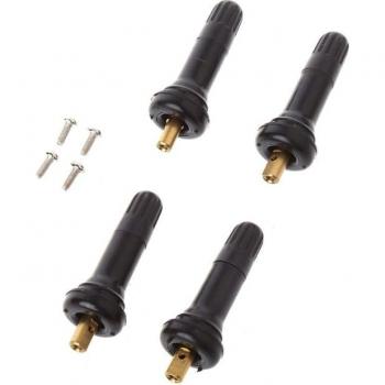 4 Pcs Rubber Valve Stem Tire Sensor Service Kit TPMS for Cadillac