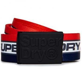 Superdry Tricolor Trophy: Cinturón Unico para Hombre