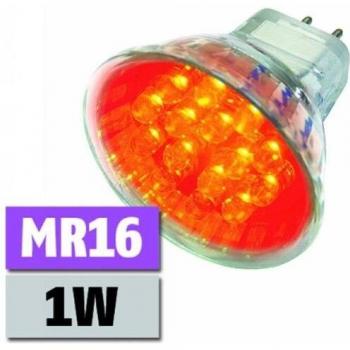 Ampoule Dichroïque MR-16 20 LED Rouge