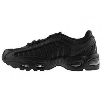 Nike Tailwind IV Air Max Running Shoes – Black/DK Grey, Clear Inserts – UK 8.5