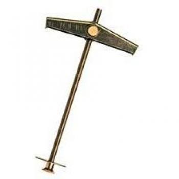 Fischer Brass Spring Toggle Wall Anchor, Pack of 20