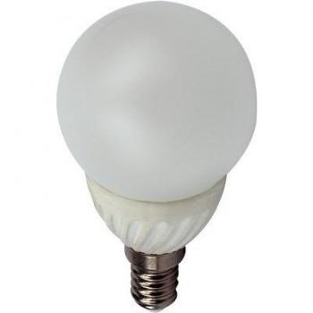 Bombilla LED de 4W con base E14 y porcelana