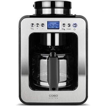 SleekGrind 600W Black/Steel Compact Coffee Brewer