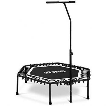 Trampoline de fitness avec barre de maintien Gymrex GR-HT110B
