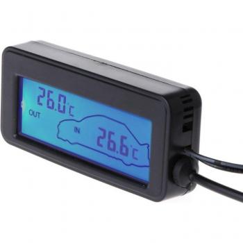 Car Interior Exterior Thermometer