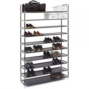 Scarpiera Relaxdays per 50 Paia di Scarpe