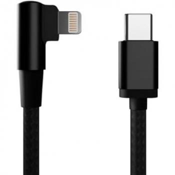 Câble Gembird USB 8 pins tressé 0,2 m noir