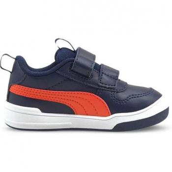 Puma Sneaker Multiflex SL V per Bambini, Peacoat / Grenadine
