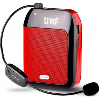 Gosear Portable Bluetooth Voice Amplifier 15W for Educators with Wireless Mic