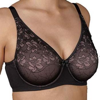 Sujetador INMA Copa C sin Relleno en Microfibra Negro