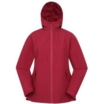 Mountain Warehouse Vancouver II Red Women's Waterproof Hooded Jacket – 10