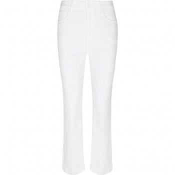 Comma Damen 7/8 Jeans in elegantem Weiß, Größe 34