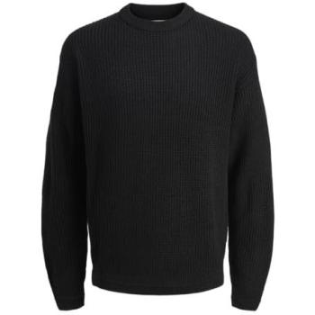 Jack & Jones Oversize Rundhalspullover »KAITO« in Schwarz, Größe XXL