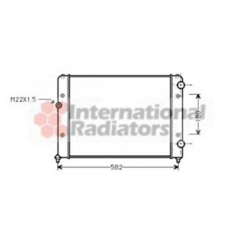 VAN WEZEL 58002119 Auto Kühler