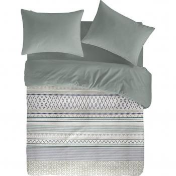 Housse de couette 155x220 en coton bicolore Guy Laroche