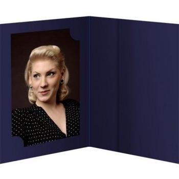 Daiber 100‑er Pack – Passfoto‑Hüllen – Blau – 15 × 20 cm