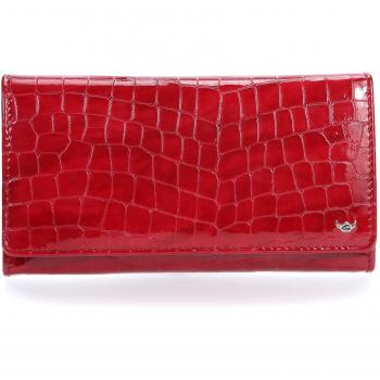 Rot‑Goldenes Damen-Cayenne-Portfolio 19 cm