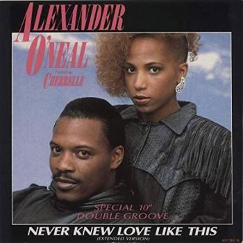 Alexander O'Neal Collectible Never Knew Love Like This Vinyl Single