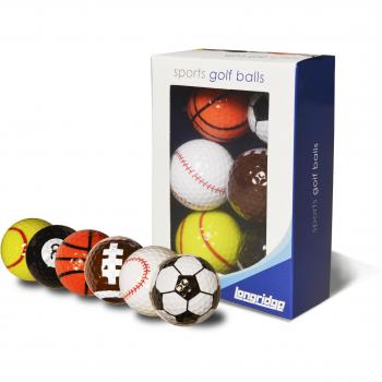 Longridge Sports Golf Balls (Pack of 6)
