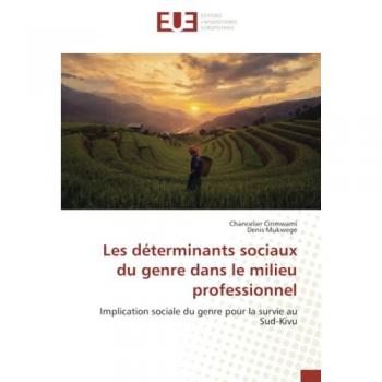 Cirimwami, Chancelier: Les déterminants sociaux du genre dans le milieu professionnel
