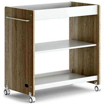 Boori 3-Tier Nursery Shelf in Oak/White